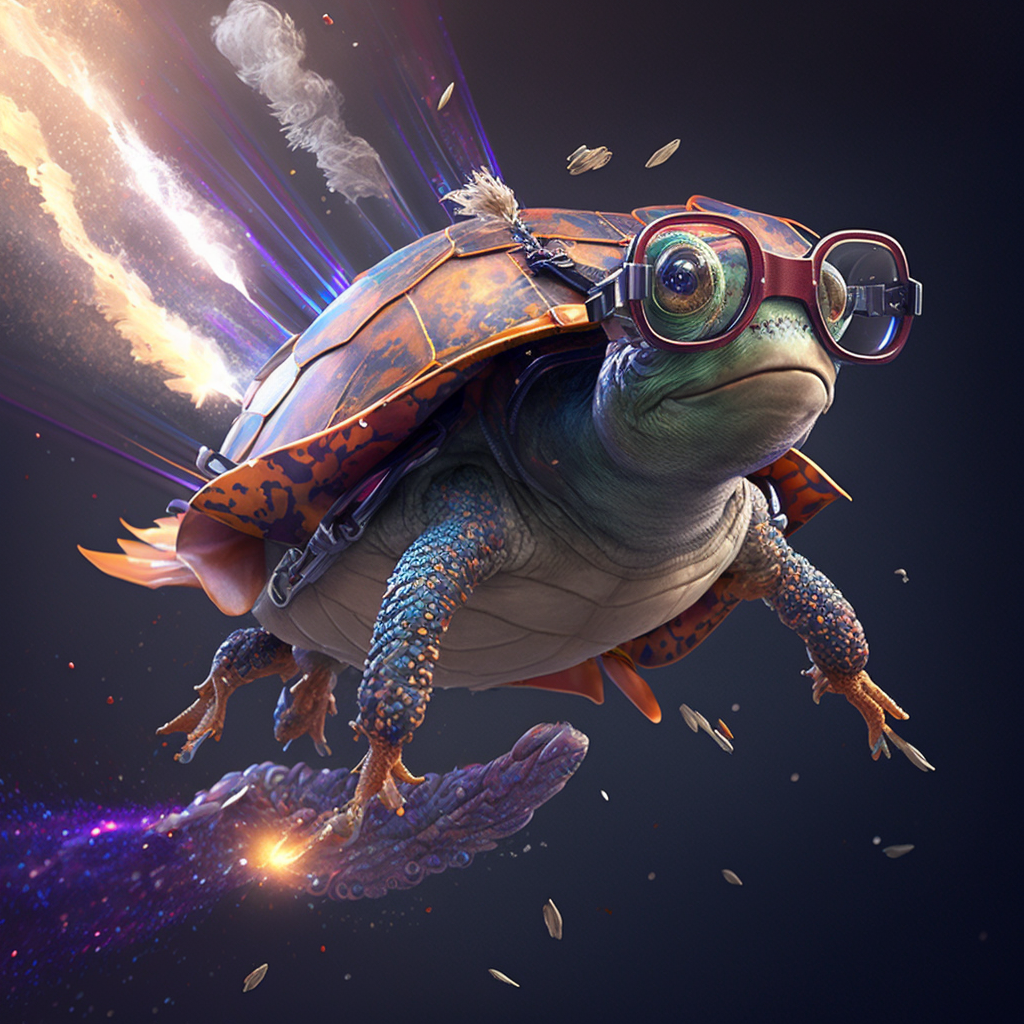 turtle-flying